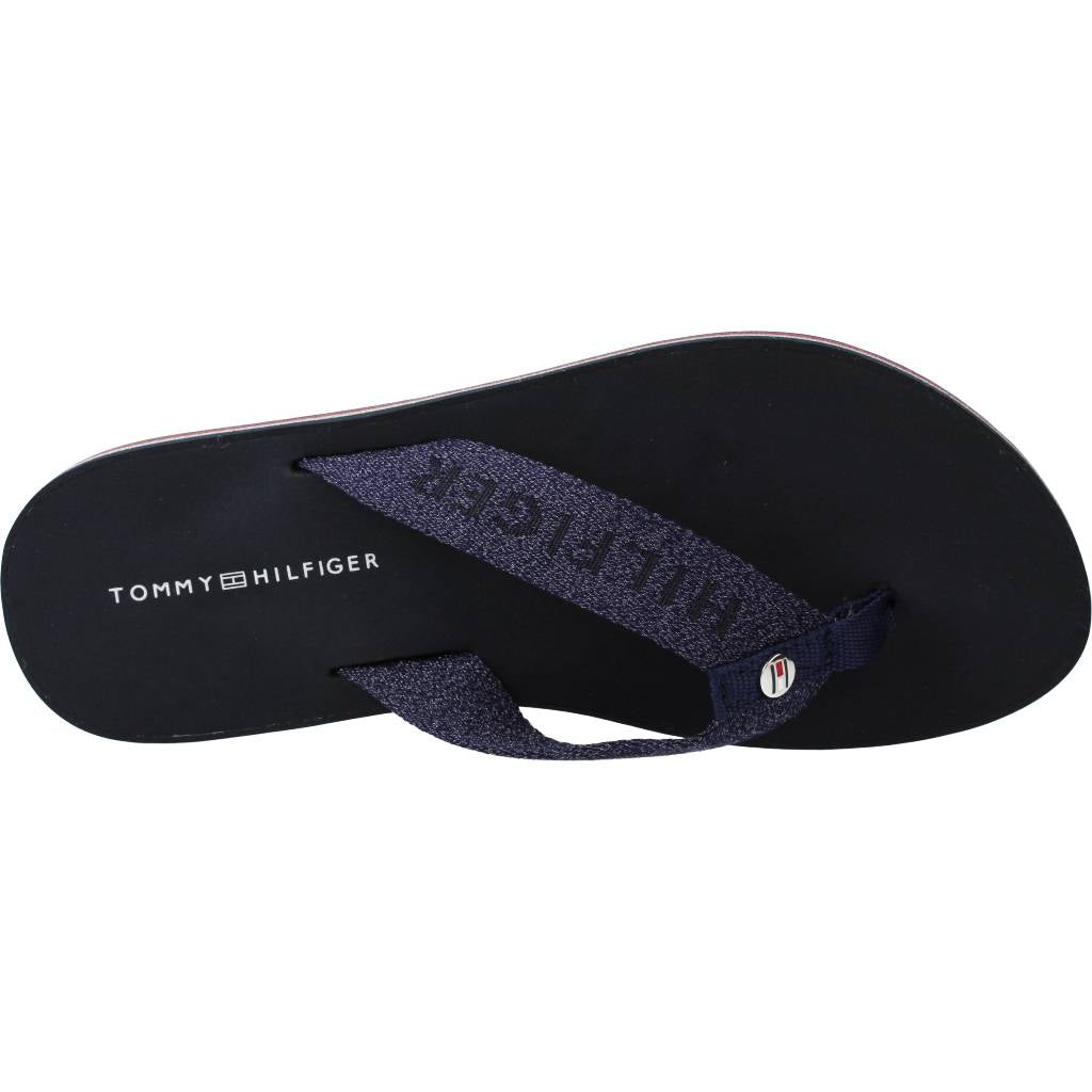 TOMMY HILFIGER TH GLITTER WRAP BEACH SA en color AZUL (7)