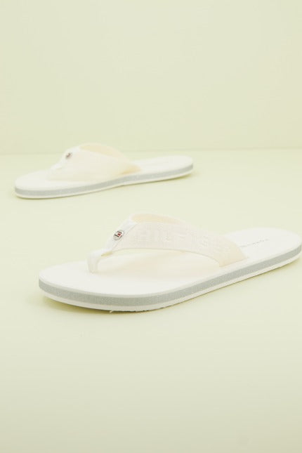 TOMMY HILFIGER TH GLITTER WRAP BEACH SA en color BLANCO (3)
