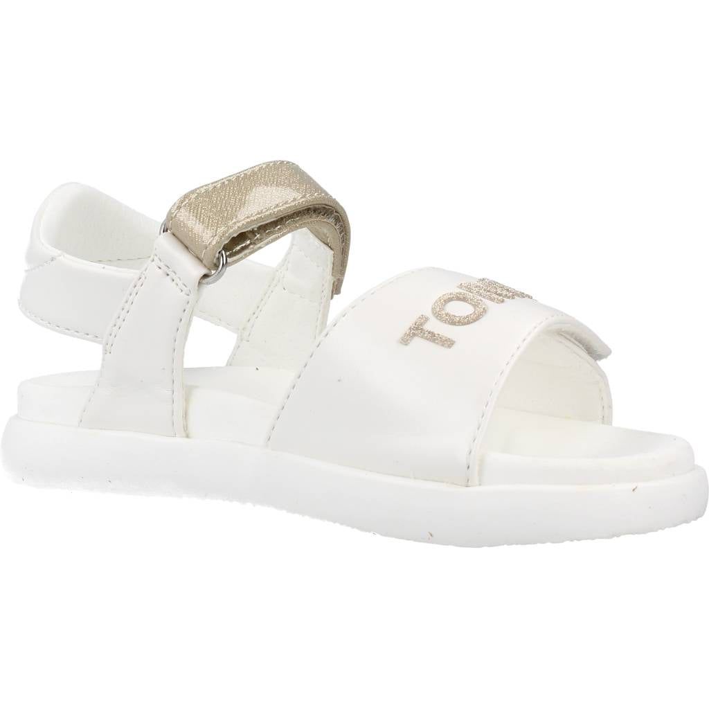 TOMMY HILFIGER SANDALO TIRA ADHESIVA en color BLANCO (5)