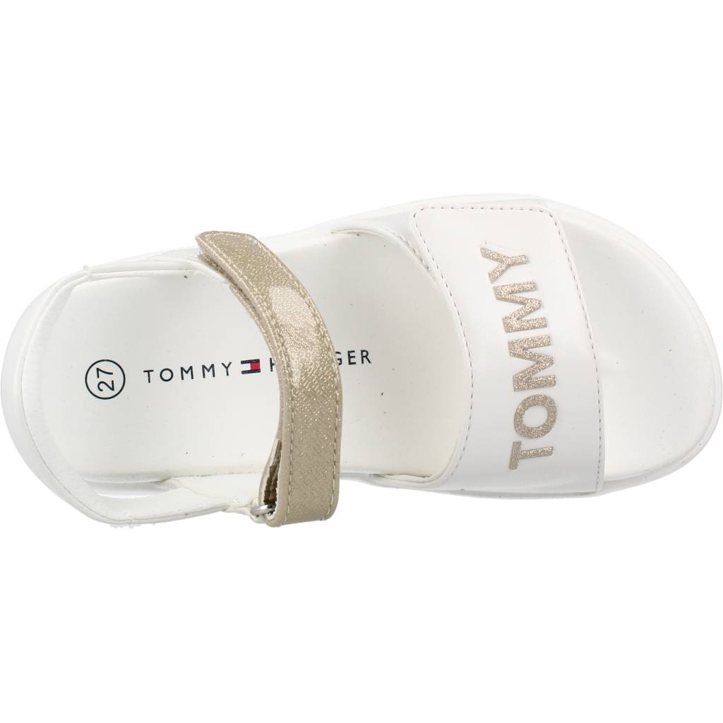 TOMMY HILFIGER SANDALO TIRA ADHESIVA en color BLANCO (7)