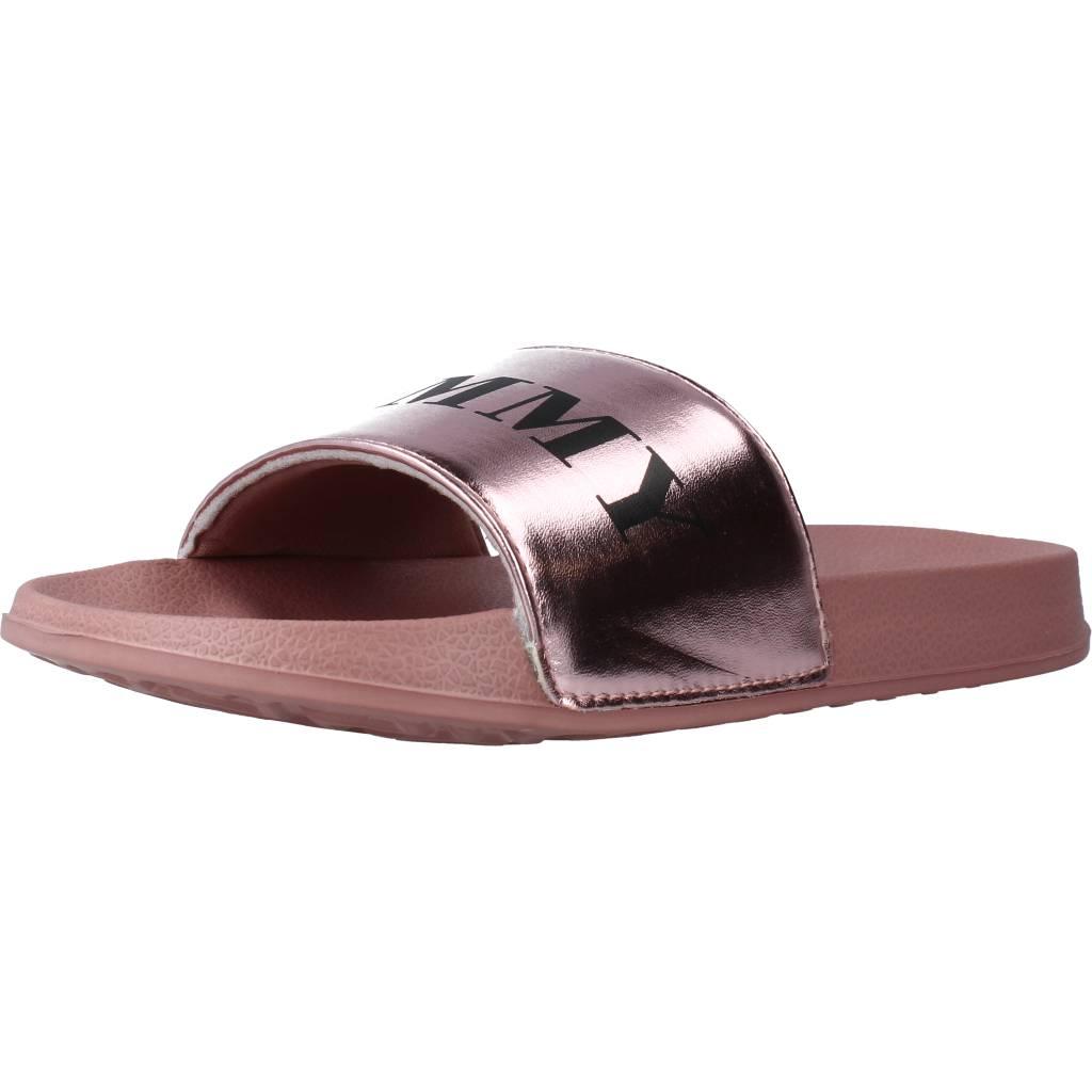 TOMMY HILFIGER CIABATTA PISCINA STAMPA en color ROSA (1)