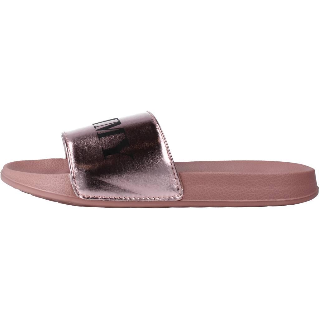 TOMMY HILFIGER CIABATTA PISCINA STAMPA en color ROSA (2)