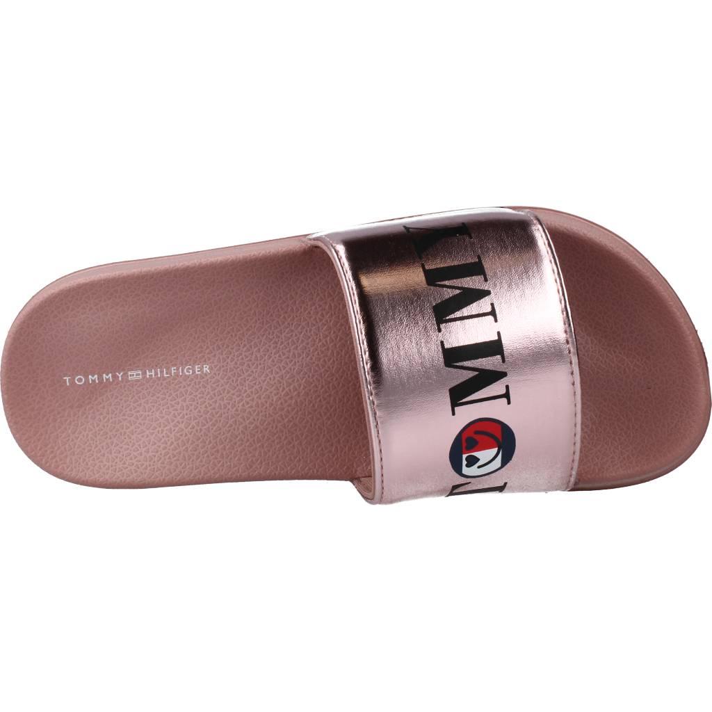 TOMMY HILFIGER CIABATTA PISCINA STAMPA en color ROSA (7)