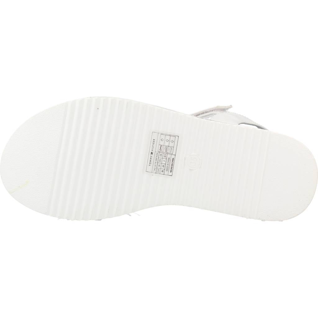 TOMMY HILFIGER SANDALO TIRA ADHESIVA en color BLANCO (6)
