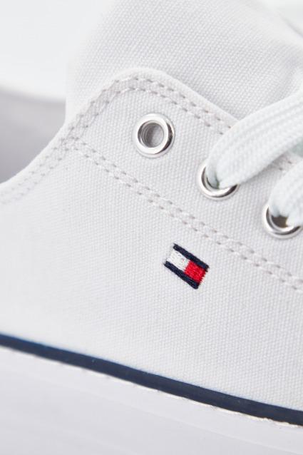 TOMMY HILFIGER BASSA ALLACCIATA en color BLANCO (4)