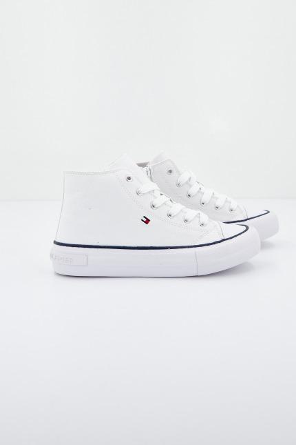 TOMMY HILFIGER ALTA ALLACCIATA en color BLANCO (2)