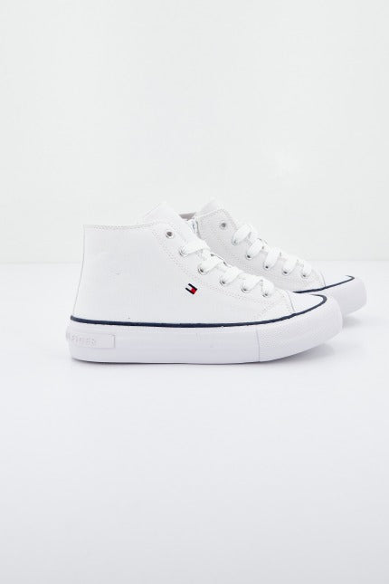 TOMMY HILFIGER ALTA ALLACCIATA en color BLANCO (2)