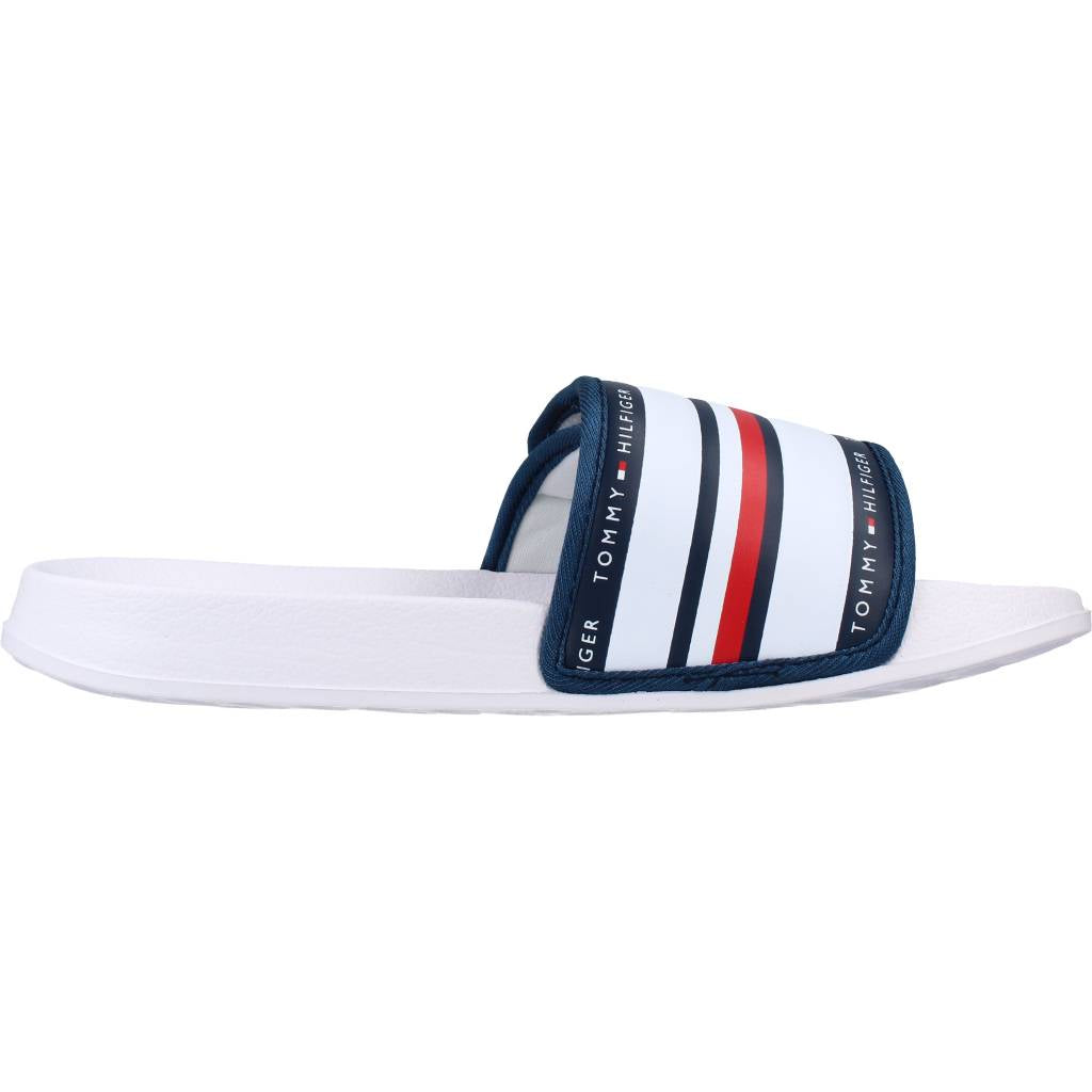 TOMMY HILFIGER CIABATTA PISCINA MAXI VE en color BLANCO (4)