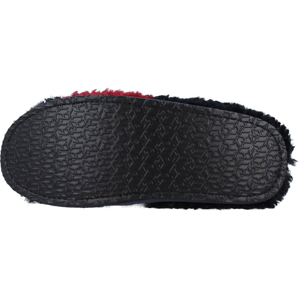 TOMMY HILFIGER TH HOME SLIPPER SHERPA F en color AZUL (6)