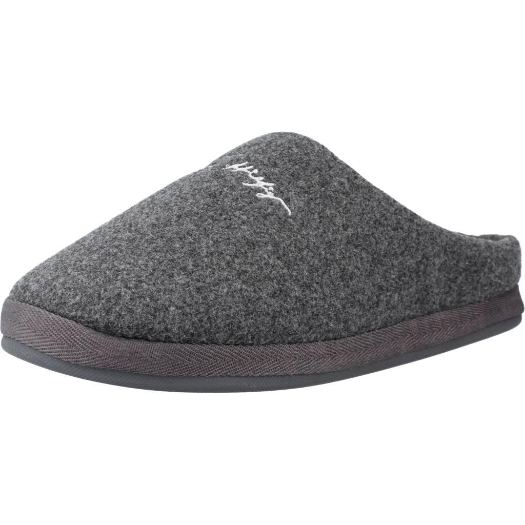 TOMMY HILFIGER SLIPPER FELT en color GRIS (1)