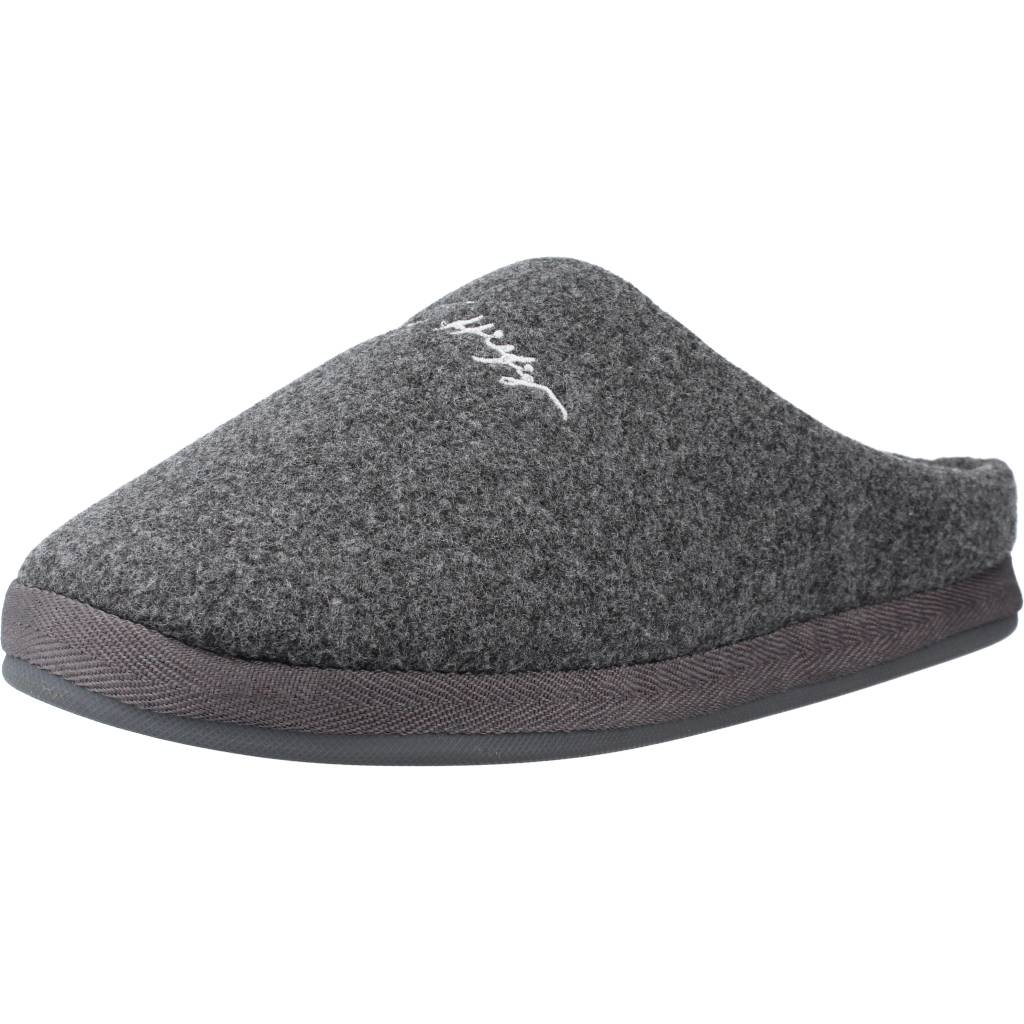 TOMMY HILFIGER SLIPPER FELT en color GRIS (1)