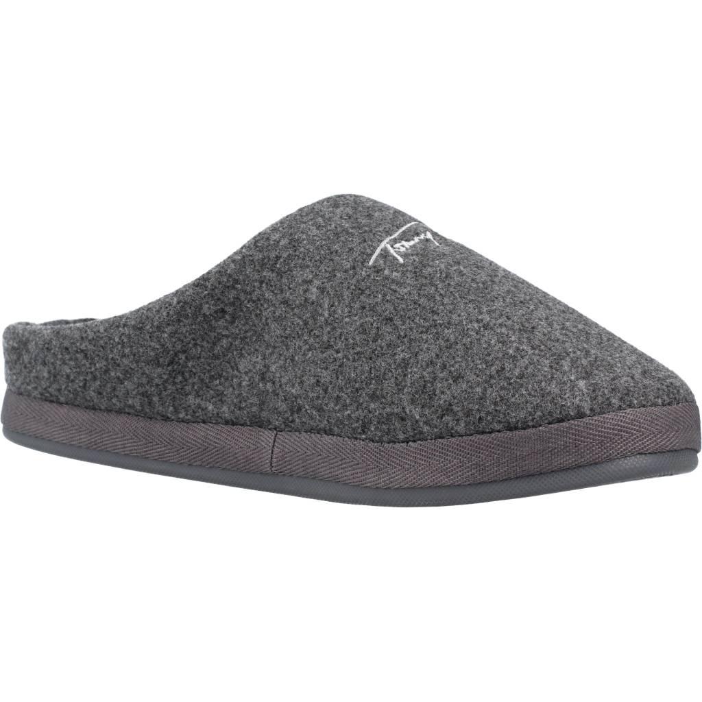 TOMMY HILFIGER SLIPPER FELT en color GRIS (5)