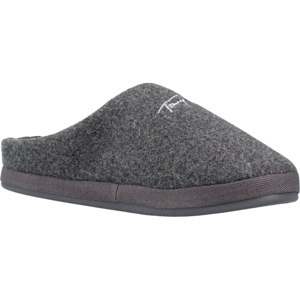TOMMY HILFIGER SLIPPER FELT en color GRIS (5)