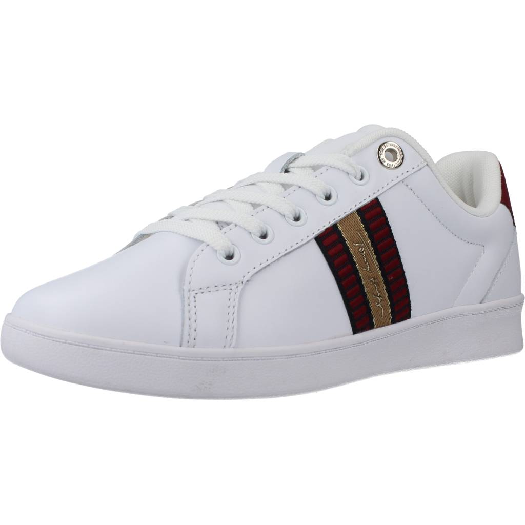 TOMMY HILFIGER SIGNATURE WEBBING COURT en color BLANCO (1)