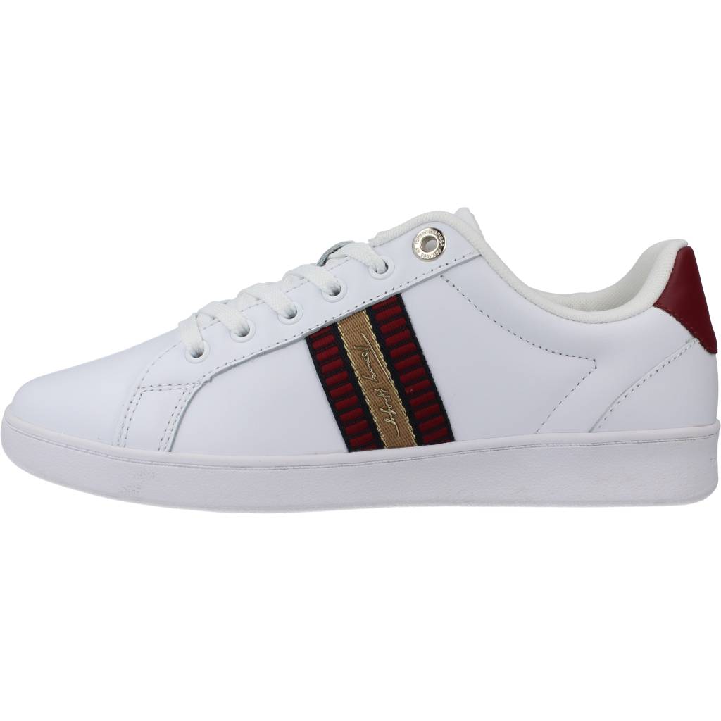 TOMMY HILFIGER SIGNATURE WEBBING COURT en color BLANCO (2)