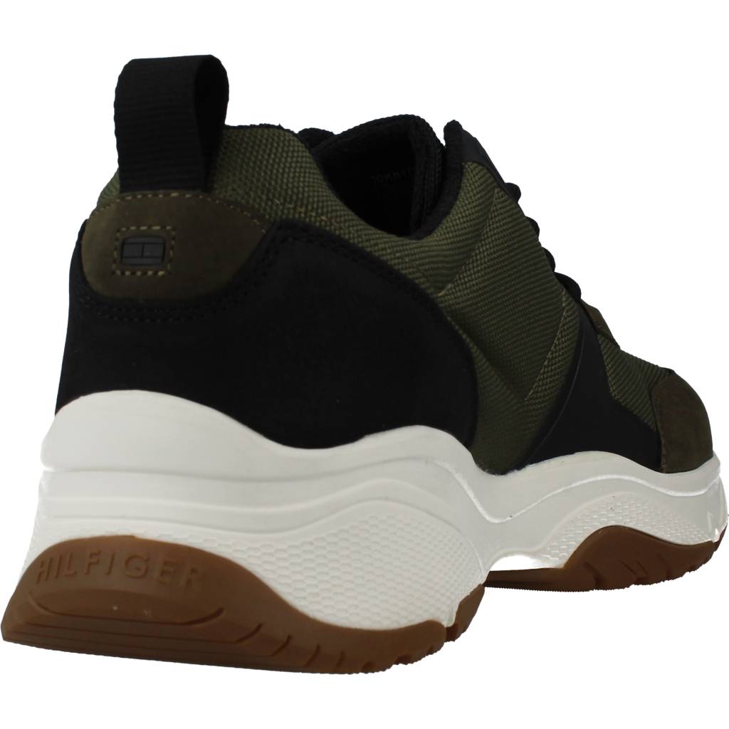 TOMMY HILFIGER OUTDOOR MIX CORDURA RUNN en color VERDE (3)