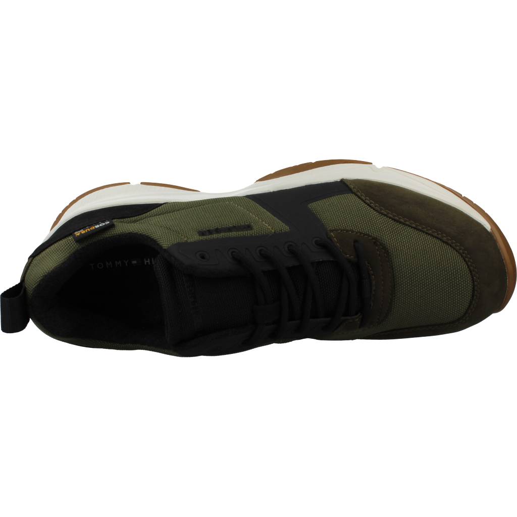 TOMMY HILFIGER OUTDOOR MIX CORDURA RUNN en color VERDE (7)