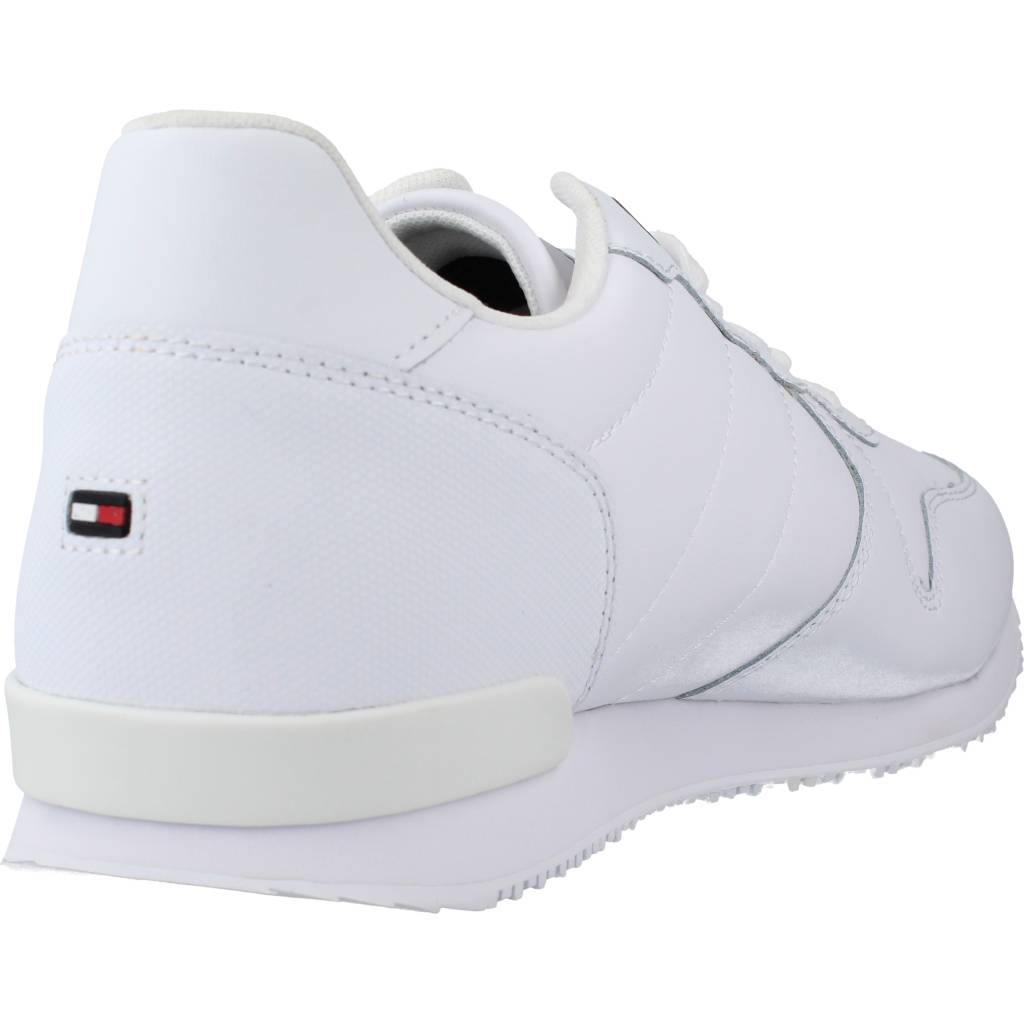 TOMMY HILFIGER ICONIC RUNNER LEATHER en color BLANCO (3)
