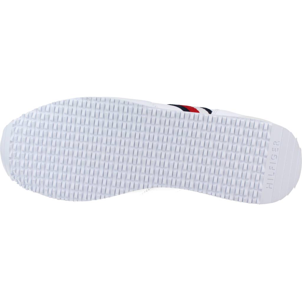 TOMMY HILFIGER ICONIC RUNNER LEATHER en color BLANCO (6)