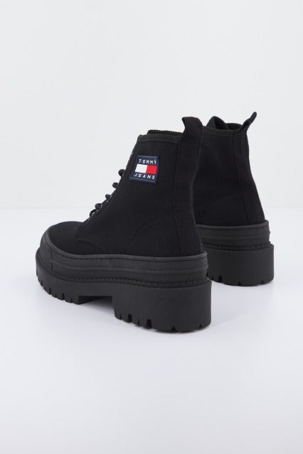 TOMMY HILFIGER LOW BOOT en color NEGRO (3)