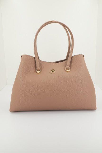 TOMMY HILFIGER TH EMBLEM WORKBAG en color MARRON (1)