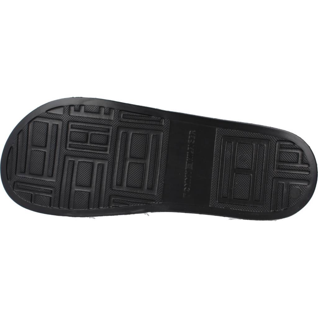 TOMMY HILFIGER RUBBER TH FLAG POOL SLID en color NEGRO (6)