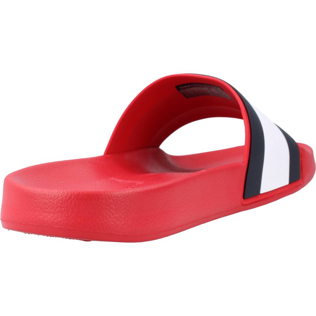 TOMMY HILFIGER RUBBER TH FLAG POOL SLID en color ROJO (3)