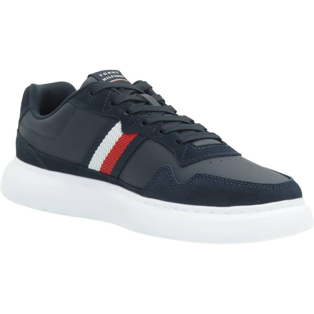 TOMMY HILFIGER LIGHTWEIGHT LEATHER MIX en color AZUL (5)
