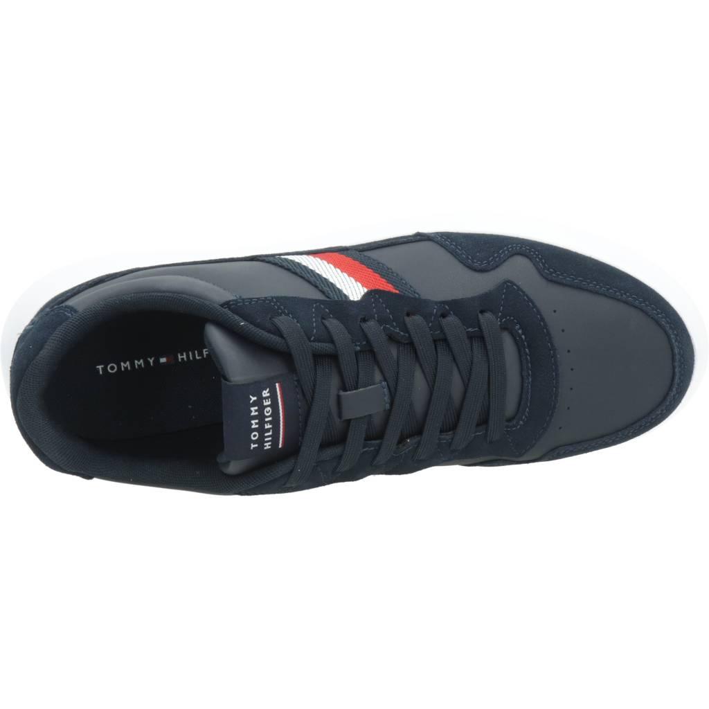 TOMMY HILFIGER LIGHTWEIGHT LEATHER MIX en color AZUL (7)