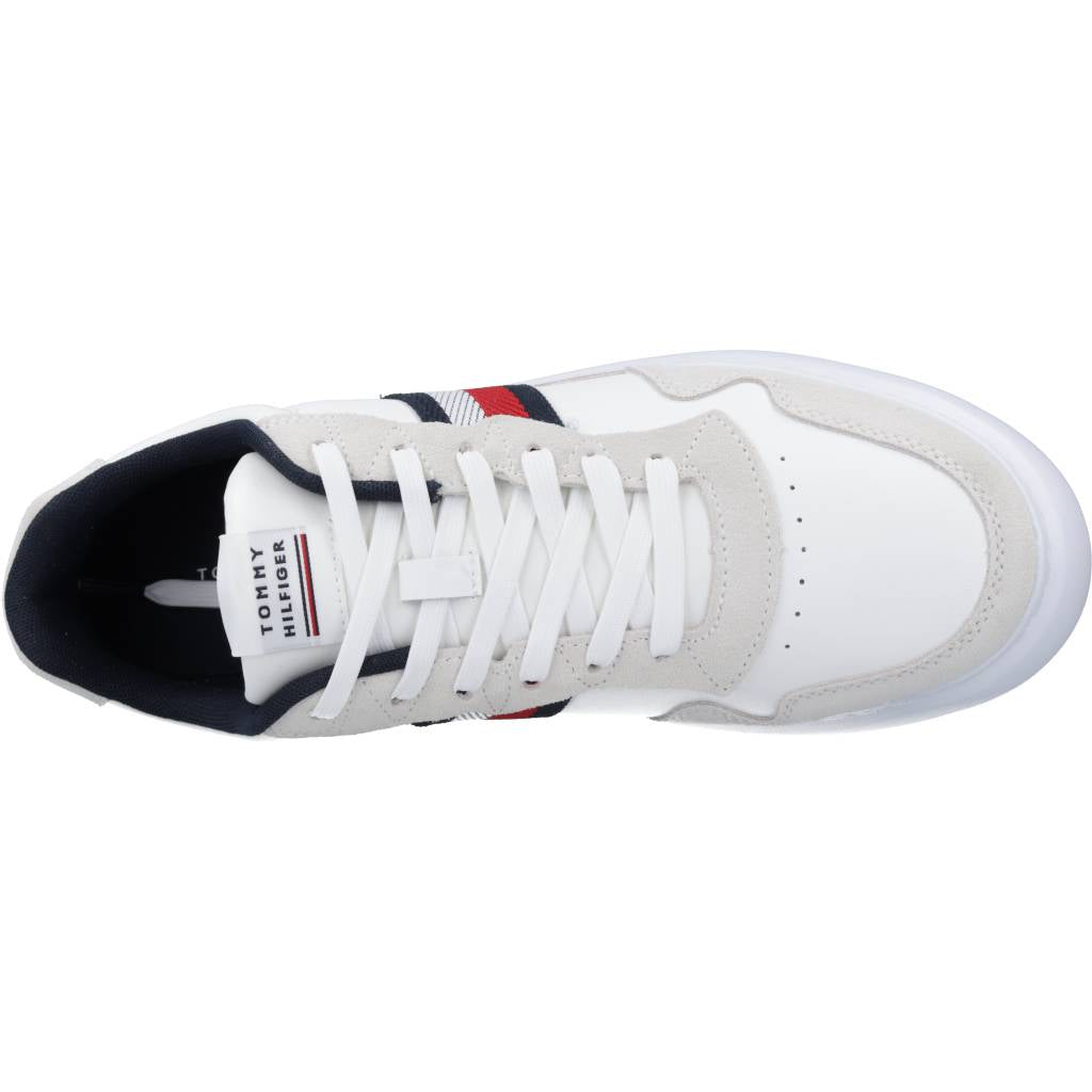 TOMMY HILFIGER LIGHTWEIGHT LEATHER MIX en color BLANCO (7)