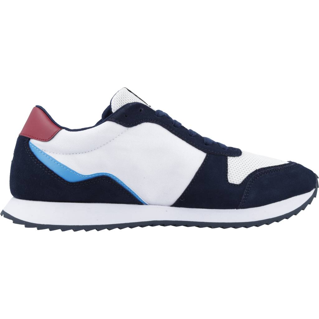 TOMMY HILFIGER RUNNER EVO MIX en color BLANCO (4)