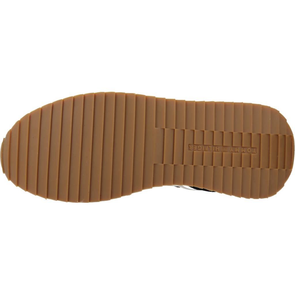 TOMMY HILFIGER RUNNER EVO MIX en color MARRON (6)
