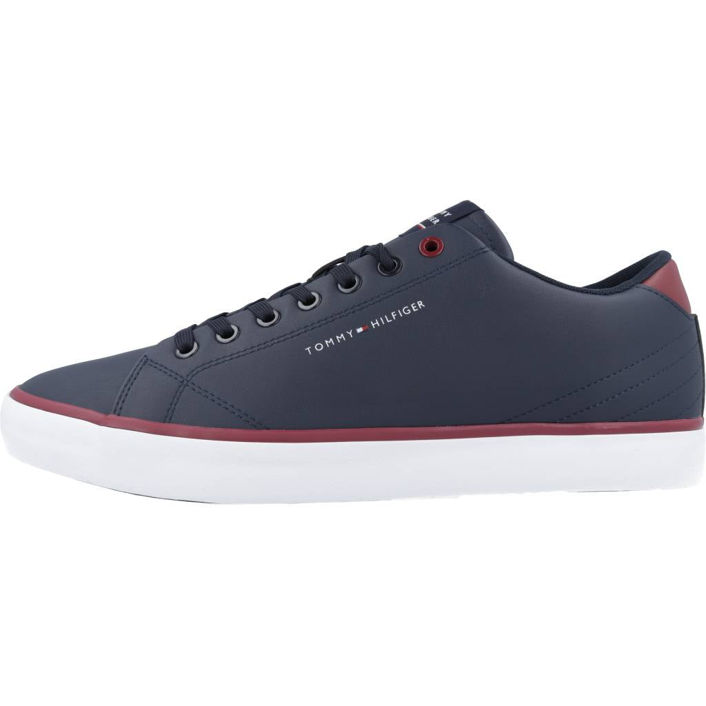 TOMMY HILFIGER TH HI VULC CORE LOW LEAT en color AZUL (2)