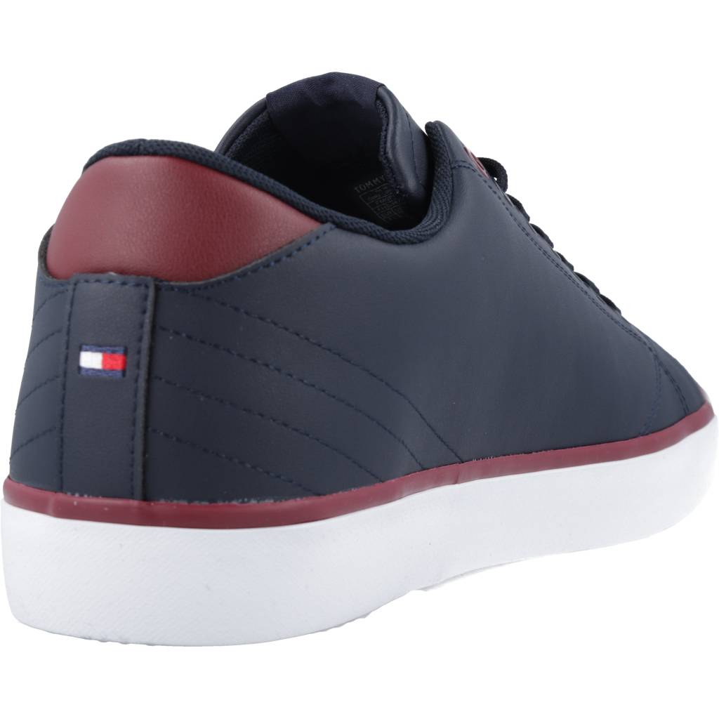 TOMMY HILFIGER TH HI VULC CORE LOW LEAT en color AZUL (3)