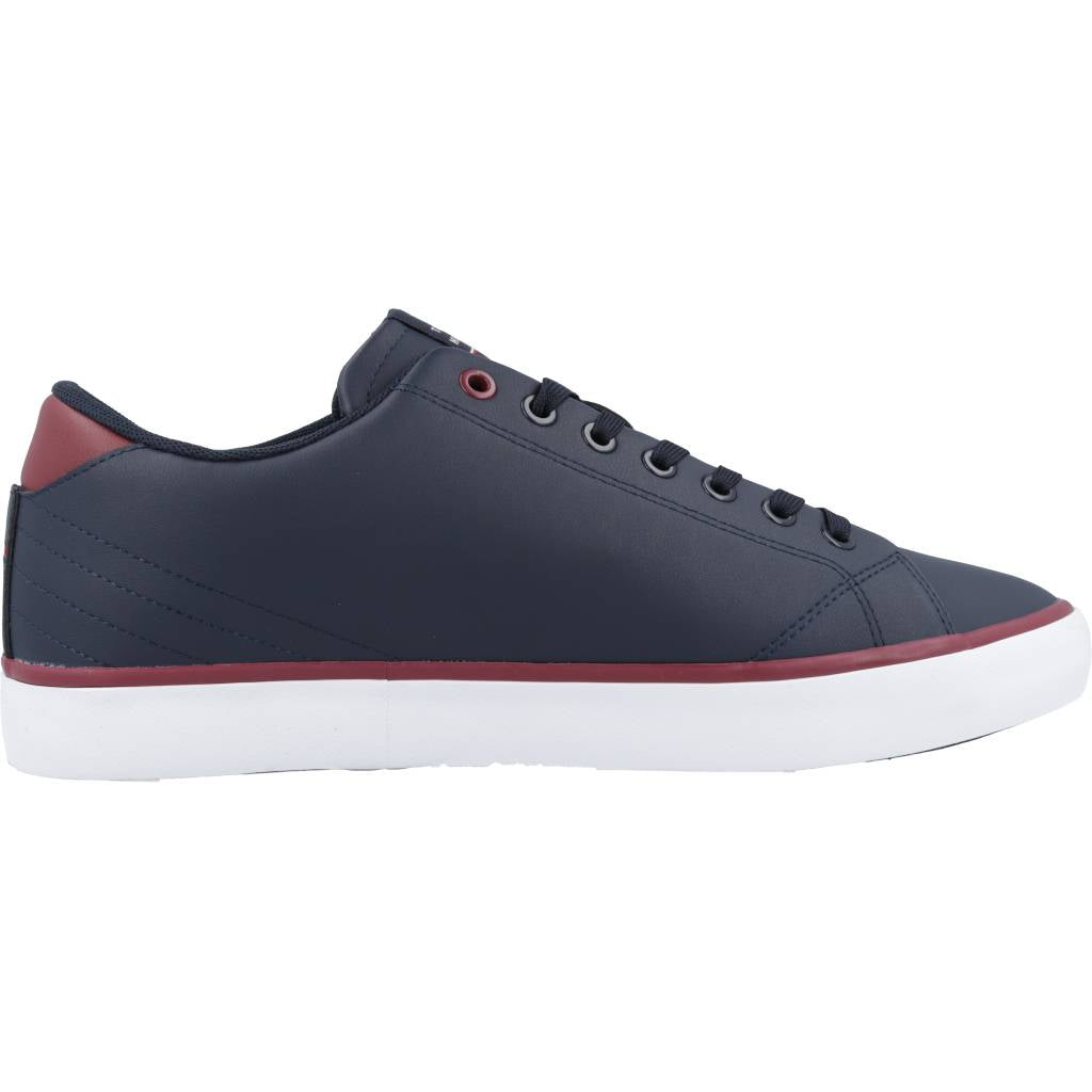 TOMMY HILFIGER TH HI VULC CORE LOW LEAT en color AZUL (4)