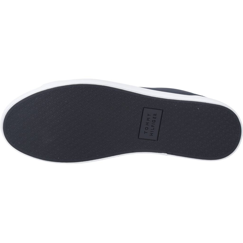 TOMMY HILFIGER TH HI VULC CORE LOW LEAT en color AZUL (6)
