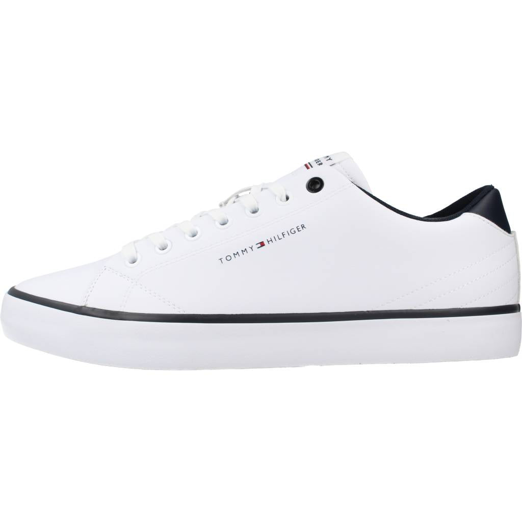 TOMMY HILFIGER TH HI VULC CORE LOW LEAT en color BLANCO (2)