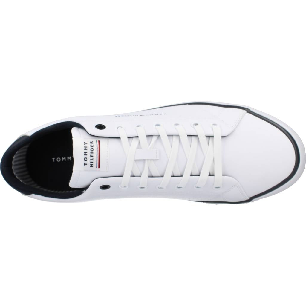 TOMMY HILFIGER TH HI VULC CORE LOW LEAT en color BLANCO (7)