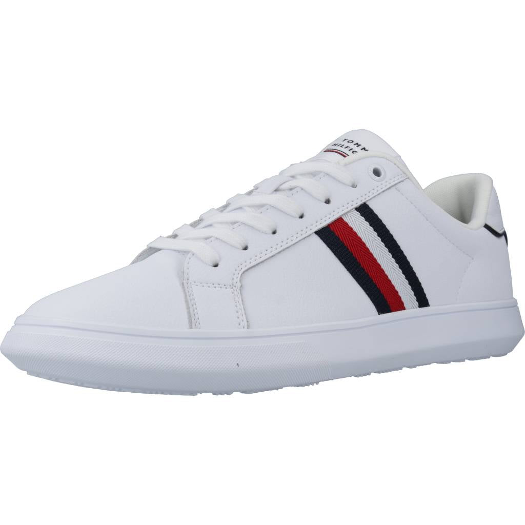 TOMMY HILFIGER CORPORATE LEATHER CUP ST en color BLANCO (1)
