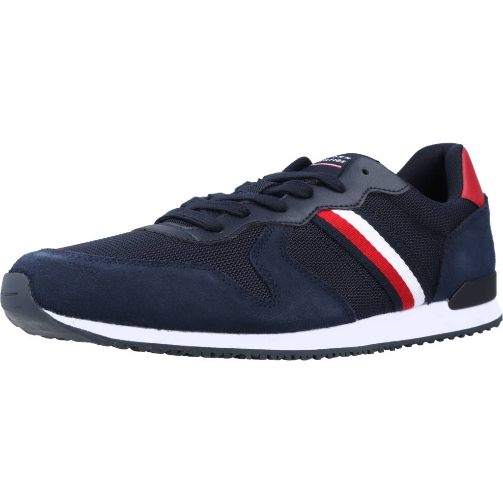 TOMMY HILFIGER ICONIC MIX RUNNER en color AZUL (1)