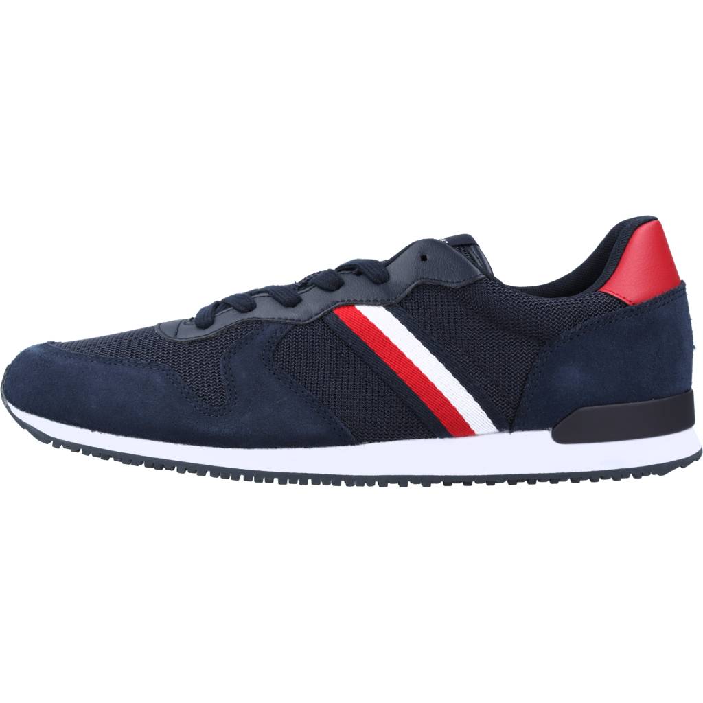 TOMMY HILFIGER ICONIC MIX RUNNER en color AZUL (2)