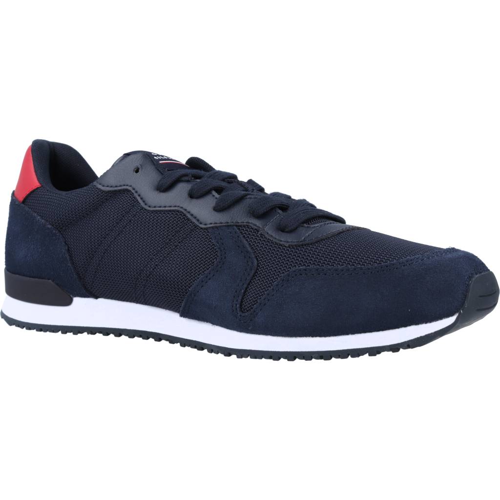 TOMMY HILFIGER ICONIC MIX RUNNER en color AZUL (5)