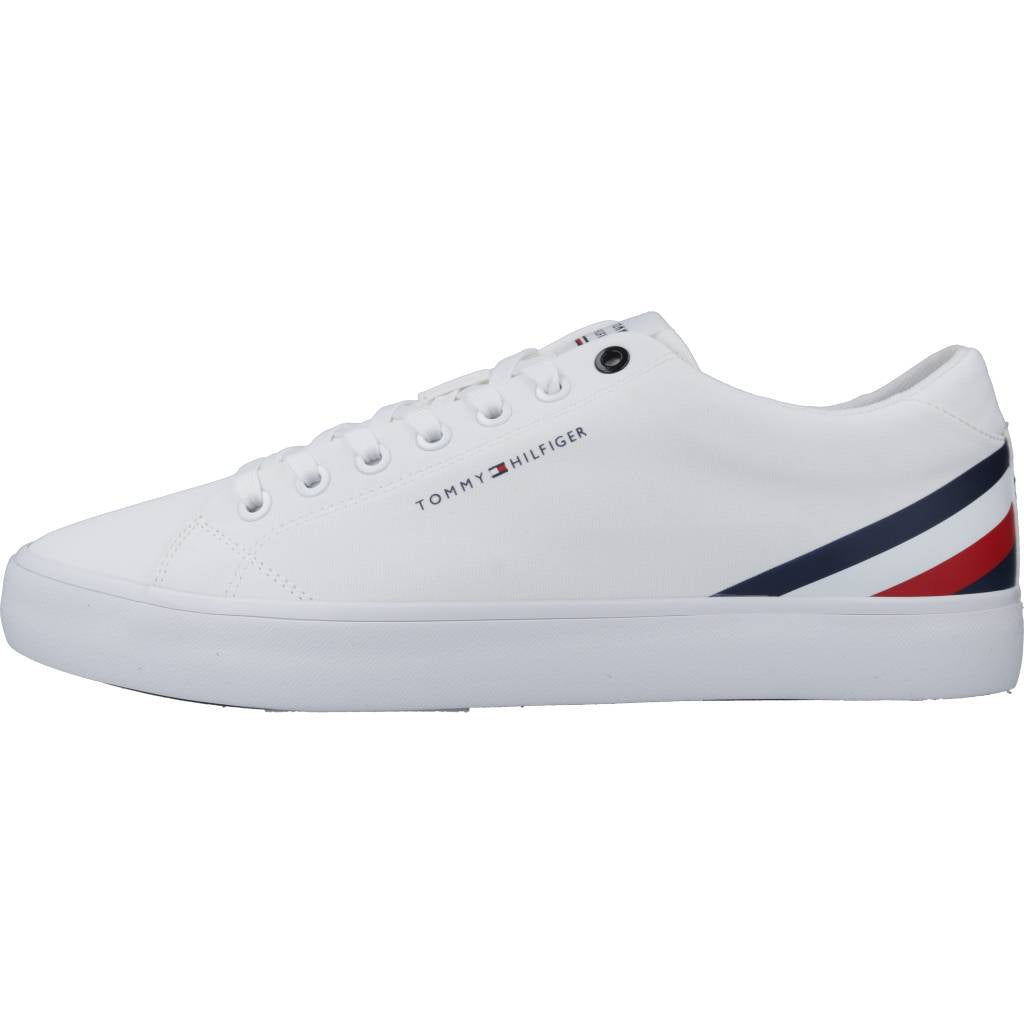 TOMMY HILFIGER TH HI VULC CORE LOW STRI en color BLANCO (2)