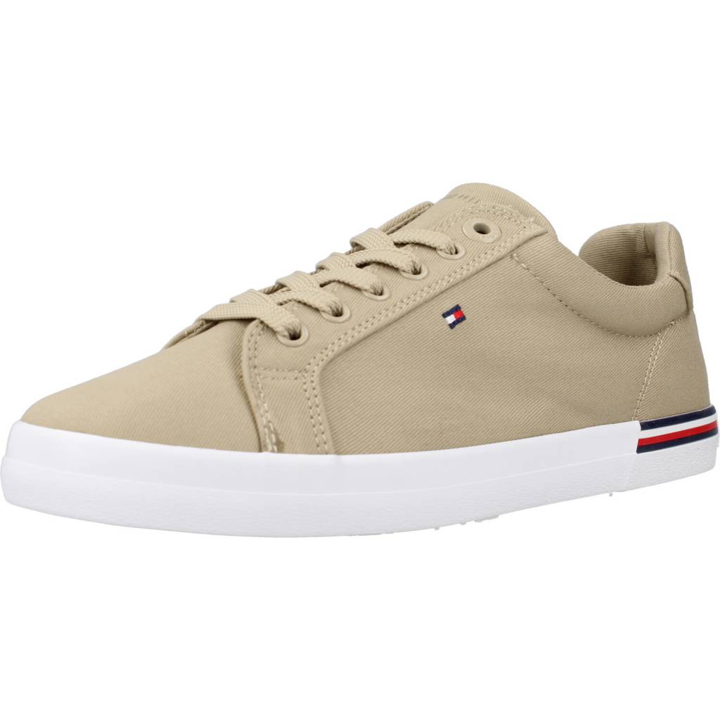 TOMMY HILFIGER ESSENTIAL STRIPES SNEAKE en color MARRON (1)