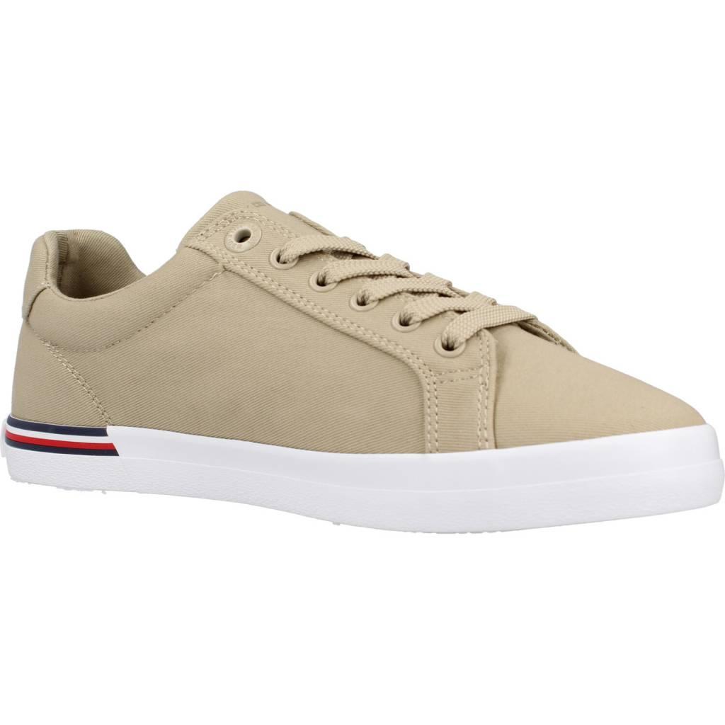 TOMMY HILFIGER ESSENTIAL STRIPES SNEAKE en color MARRON (5)