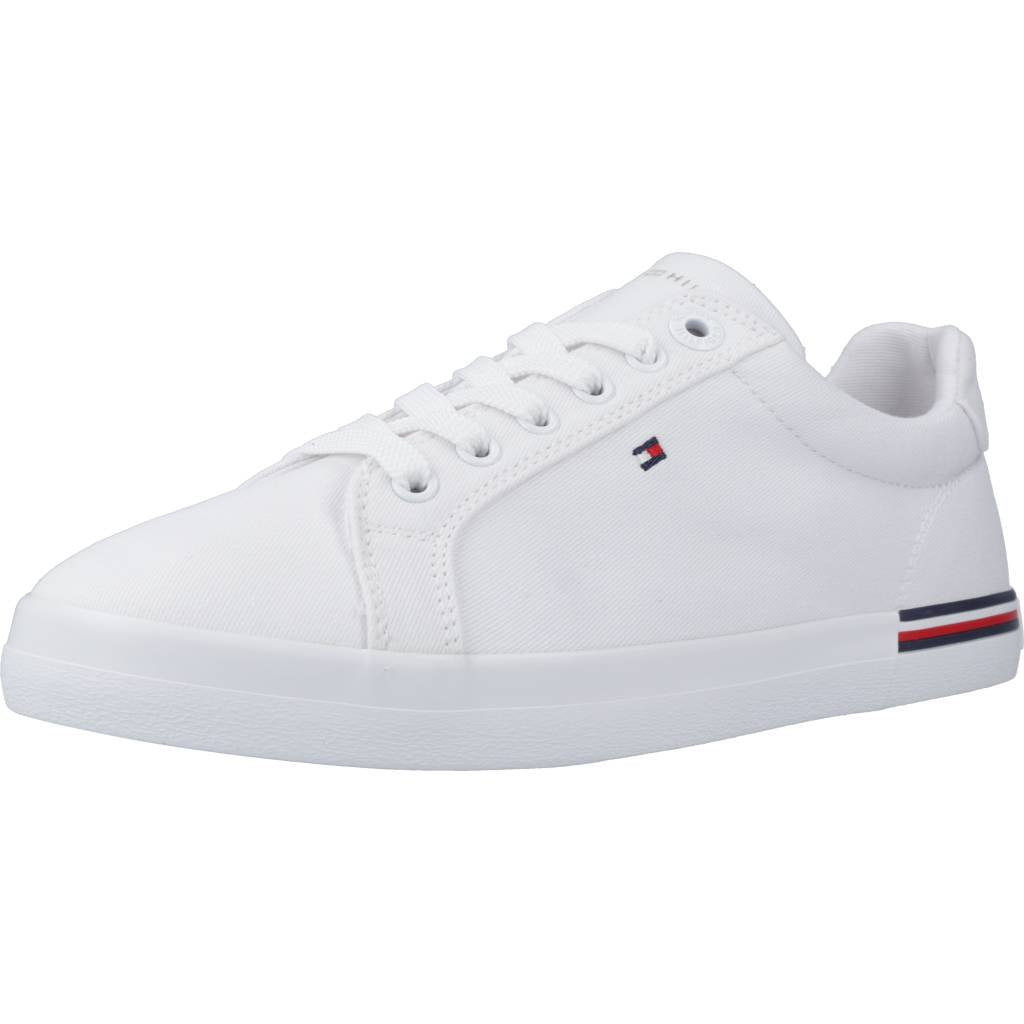 TOMMY HILFIGER ESSENTIAL STRIPES SNEAKE en color BLANCO (1)