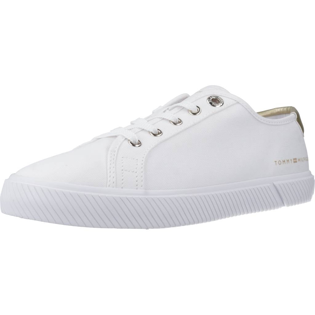 TOMMY HILFIGER LACE UP VULC en color BLANCO (1)