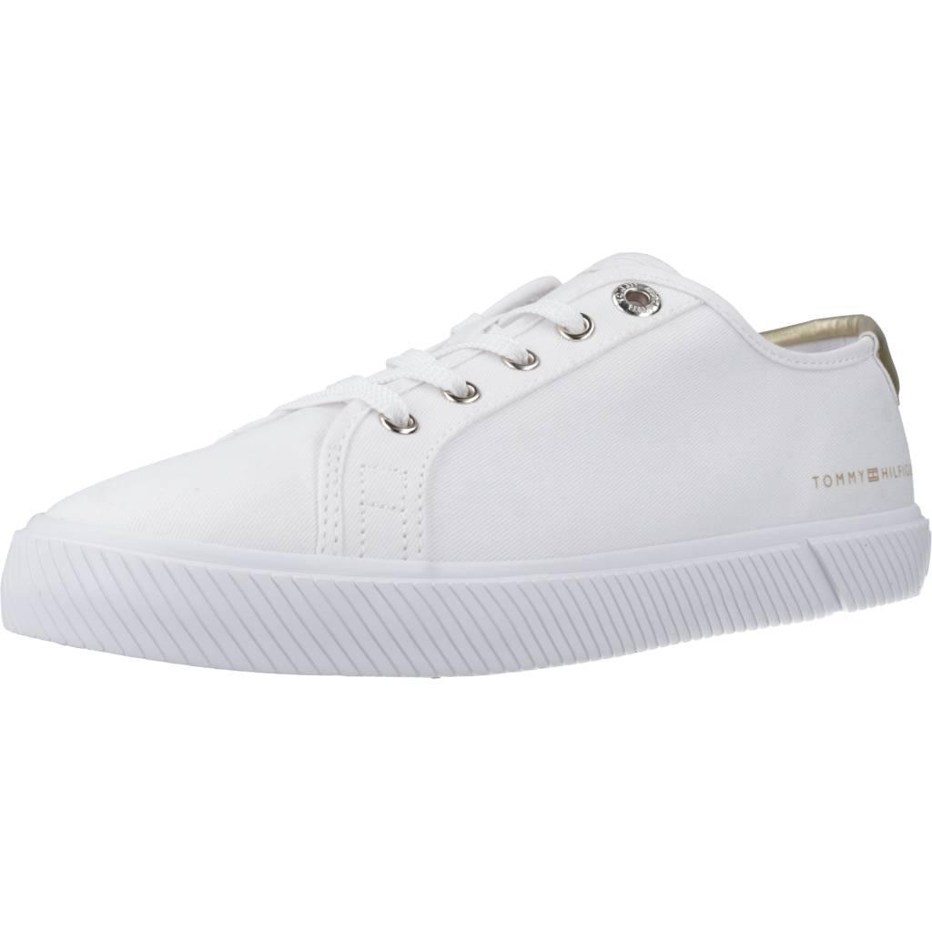 TOMMY HILFIGER LACE UP VULC en color BLANCO (1)
