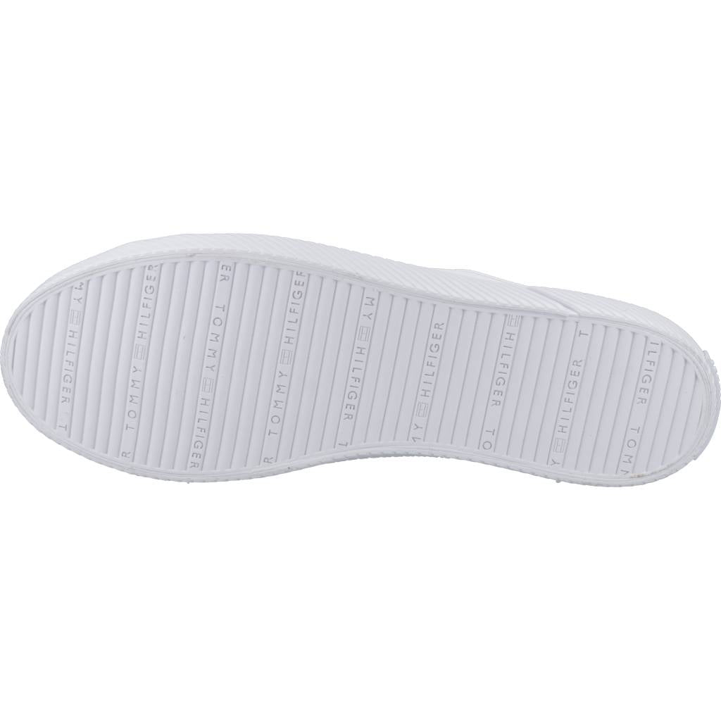 TOMMY HILFIGER LACE UP VULC en color BLANCO (6)