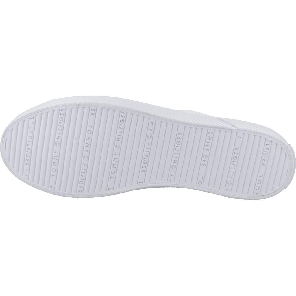 TOMMY HILFIGER LACE UP VULC en color BLANCO (6)